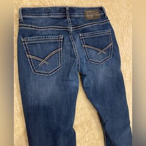 Men Aiden Dark Blue Bootcut Jeans